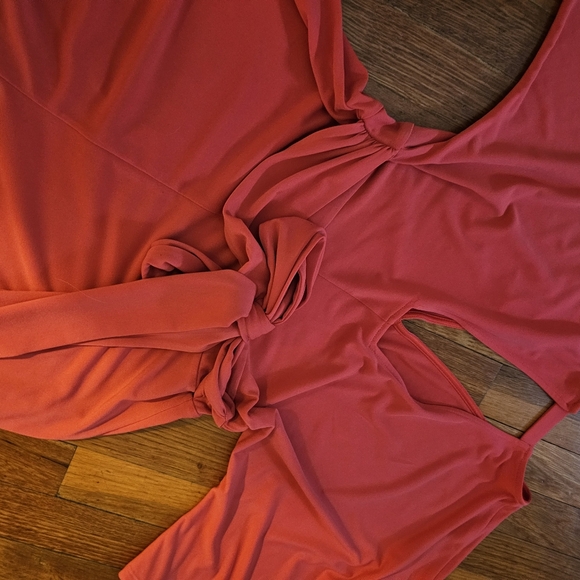 EXPRESS CORAL ROMPER - Picture 6 of 6